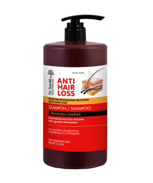Dr Sante Anti Hair Loss Shampoo Against Hair Loss With Pump Natural 1000 ml