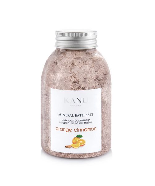 Kanu Nature Mineral Bath Salt Orange Cinnamon 350 g