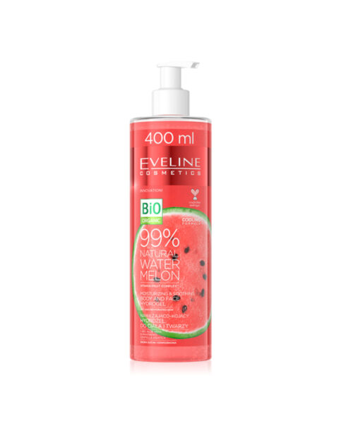 Eveline-99-Natural-Watermelon-Body-and-Face-Hydrogel-Soothing-Irritation-400ml
